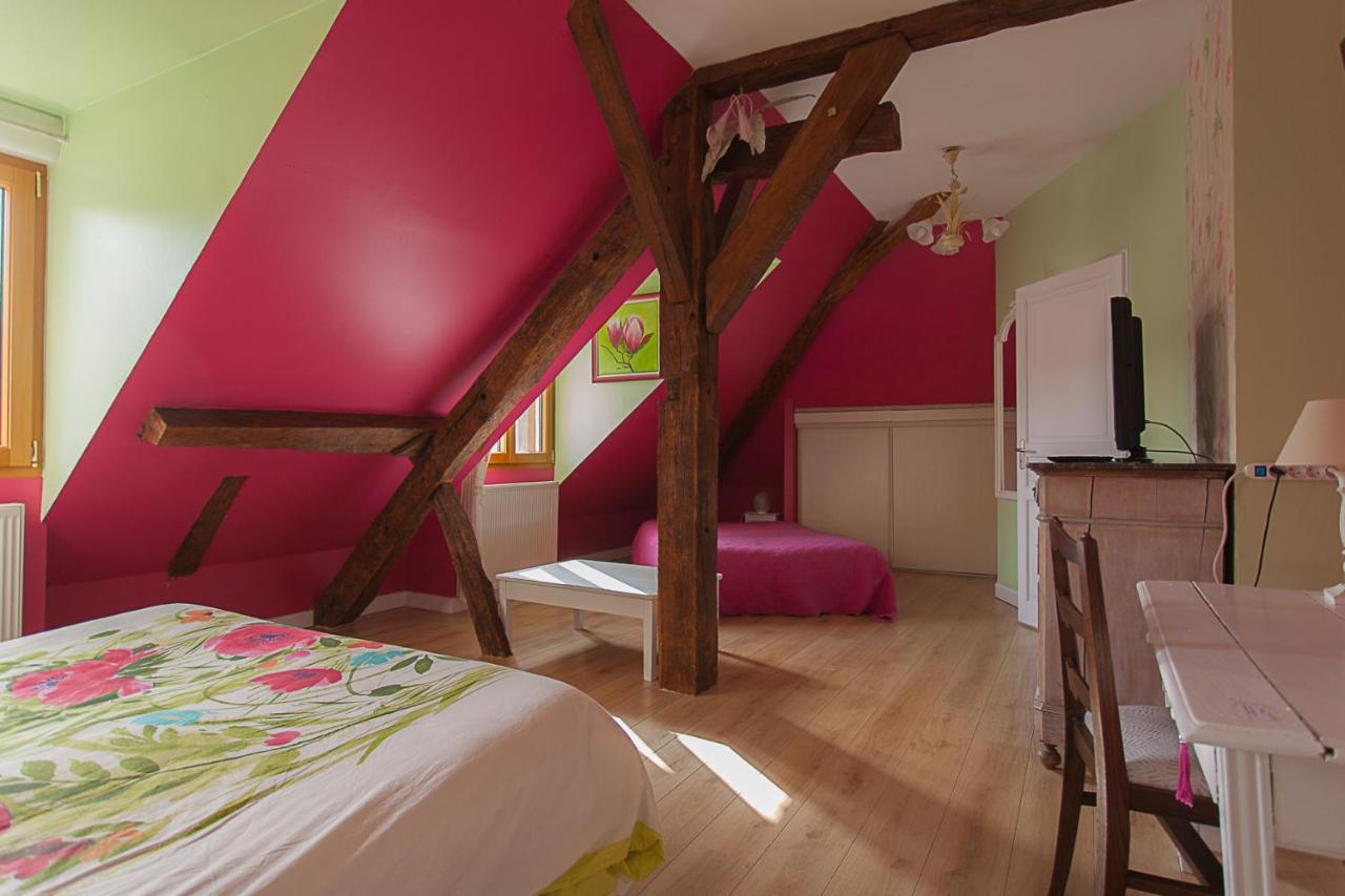 Chambres D'Hotes Les Charmettes Rang Exterior foto